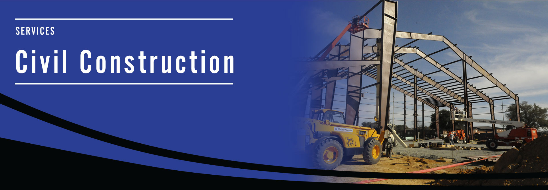 Tefo Construction Civil Construction Banner