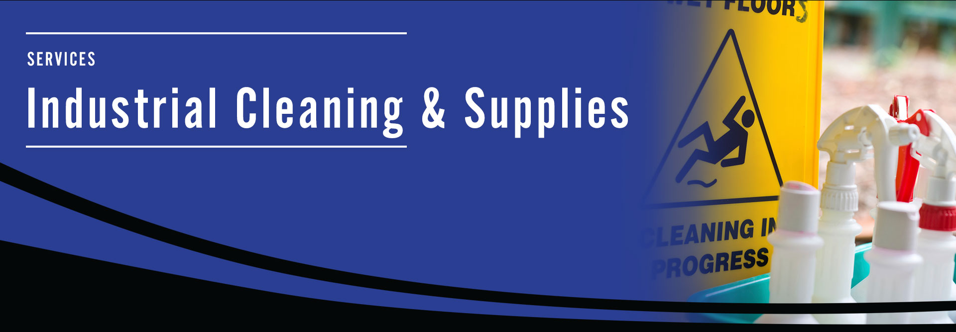 Tefo Construction Industrial Cleaning & Supplies Banner